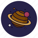 planet, saturn, astronomy, cosmic, galaxy, satellite, solar system