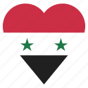 country, flag, location, nation, navigation, pin, syria