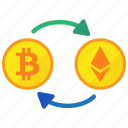 coin, exchange, bitcoin, ethereum