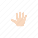 grab cursor, hand, pointer, stop