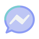 messenger, facebook, social, media