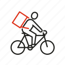 delivery, transport, express, bicycle