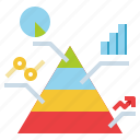 chart, data, graph, pyramid, stats