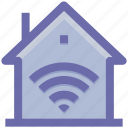 home, wifi, house, signals, internet, home network