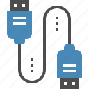 adapter, cable, connection, plug, plugin, usb, wire