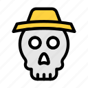 skull, skeleton, danger, death, dead