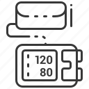 blood pressure, blood pressure cuff, health, medical equipment