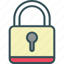 lock, padlock, password, secure, security