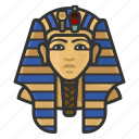 egypt, king, tutankamen, pharaoh