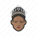 african, pageant, princess, royalty, tiara, woman