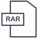 rar, document, documents, file, format, zip