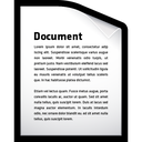 document, file, word