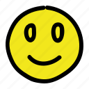 emoticon, happy, smile, smiley