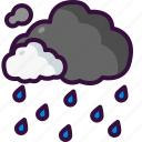 raining, rain, sky, meteorology, weather, nature