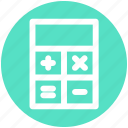 .svg, accounting, calculate, calculator, machine, office, stationery