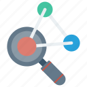 chemistry, formula, research, science icon, search