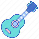 guitar, instrument, music, sound