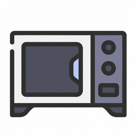 Microwave, oven, cooking, equipment, food, kitchen icon - Download on Iconfinder