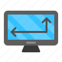 computer monitor, device, display, monitor, screen, technology