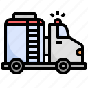 fire, truck, transportation, automobile