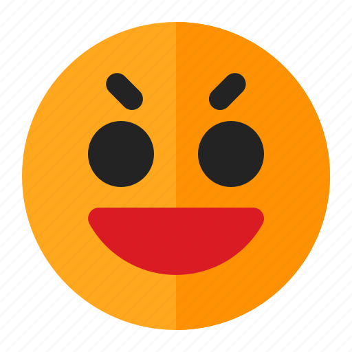 Emoji, emoticon, happy, laugh, smile icon - Download on Iconfinder