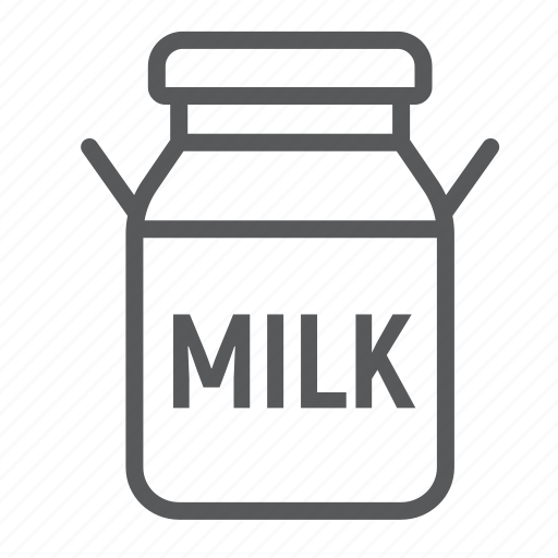 Agriculture, beverage, can, container, drink, farming, milk icon - Download on Iconfinder