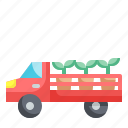 truck, pickup, cargo, transportation, vehicle