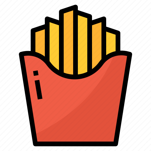 Food, french, fries, junk, potatoes icon - Download on Iconfinder