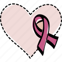 awareness, cancer, hospital, love, ribbon, woman