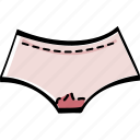 feminist, knickers, menstruation, pants, period, underpants