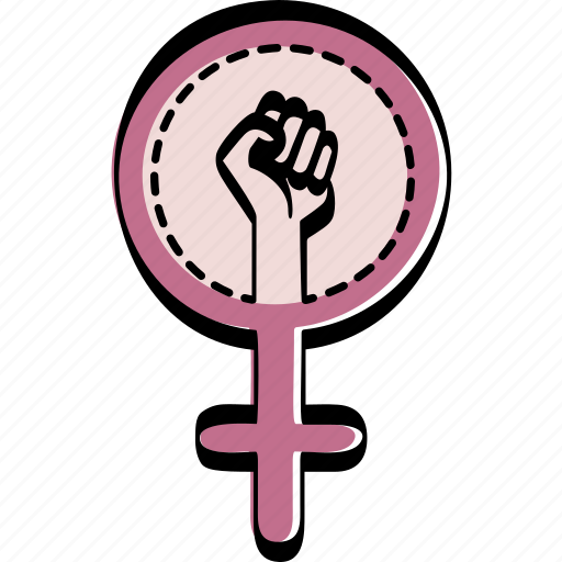 Feminism, feminist, fight, power, women icon - Download on Iconfinder