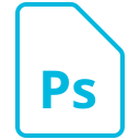 adobe, design, document, file, photoshop, psd icon, tool