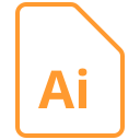 adobe, ai icon, design, document, file, illustrator