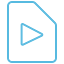 avi, document, file, filetypes, format, video, video icon