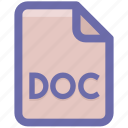 doc, document, file, page, paper, sheet