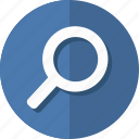 material, search, find, glass, magnifier, magnifying, zoom