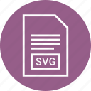 extention, file, svg file, type