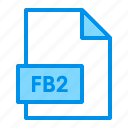 document, extension, fb2, file, format