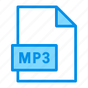 document, extension, file, format, mp3