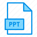 document, extension, file, format, ppt