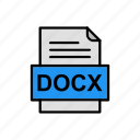 document, docx, file, format