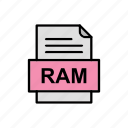 document, file, format, ram