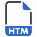 document, extension, file, format, htm