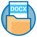 document, docx, extension, file