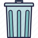 bin, can, trash