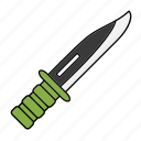 blade, knife, weapon, cut