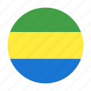 gabon, flag