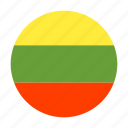 lithuania, flag