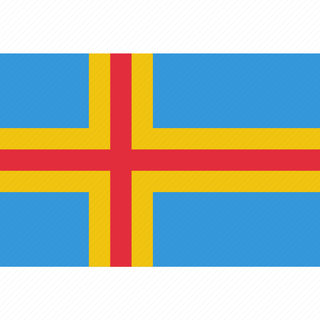 Aland, country, flag, national icon - Download on Iconfinder