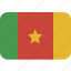 cameroon, round, rectangle 